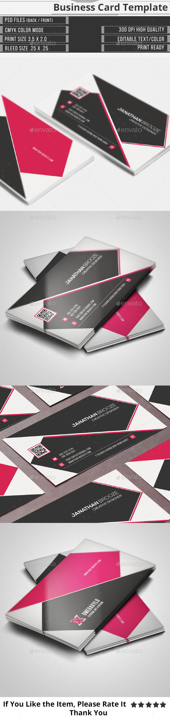 GraphicRiver Clean Creative Corporate Business Card 10444074 GraphicRiver Clean Creative Corporate Business Card 10444074