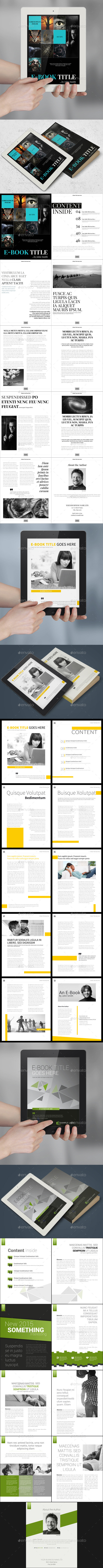 GraphicRiver Multipurpose E-Book Template Bundle 10444639 GraphicRiver Multipurpose E-Book Template Bundle 10444639