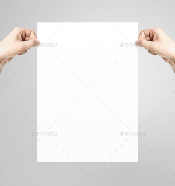 hands holding poster (Misc) Photo Download