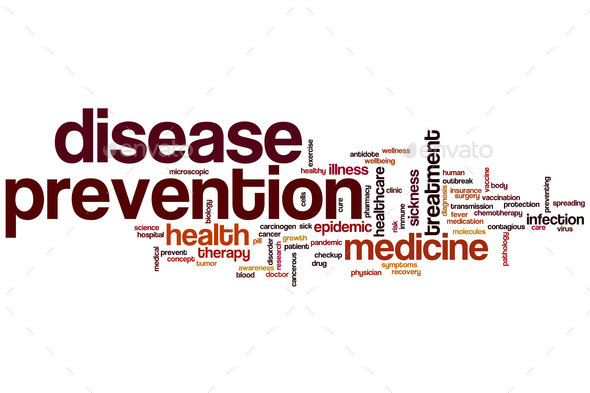 Disease prevention word cloud (Misc) Photo Download