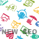 SEO and Internet Maketing Icons - New SEO SEO and Internet Maketing Icons - New SEO - GraphicRiver Item for Sale