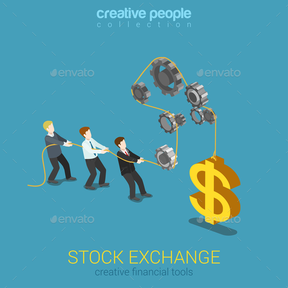 Stock Exchange Graphic (Concepts)