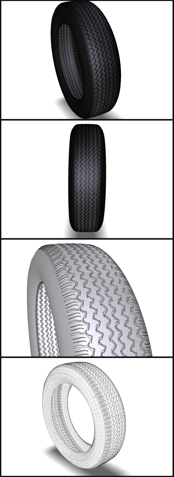 3DOcean Tire Retro Muscle Car 10448025 3DOcean Tire Retro Muscle Car 10448025