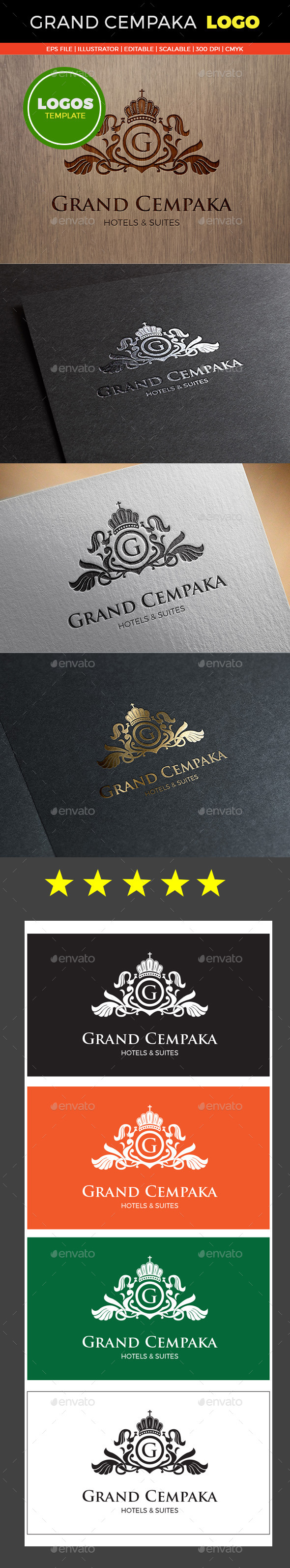GraphicRiver Grand Cempaka Logo Templates 10448584 GraphicRiver Grand Cempaka Logo Templates 10448584