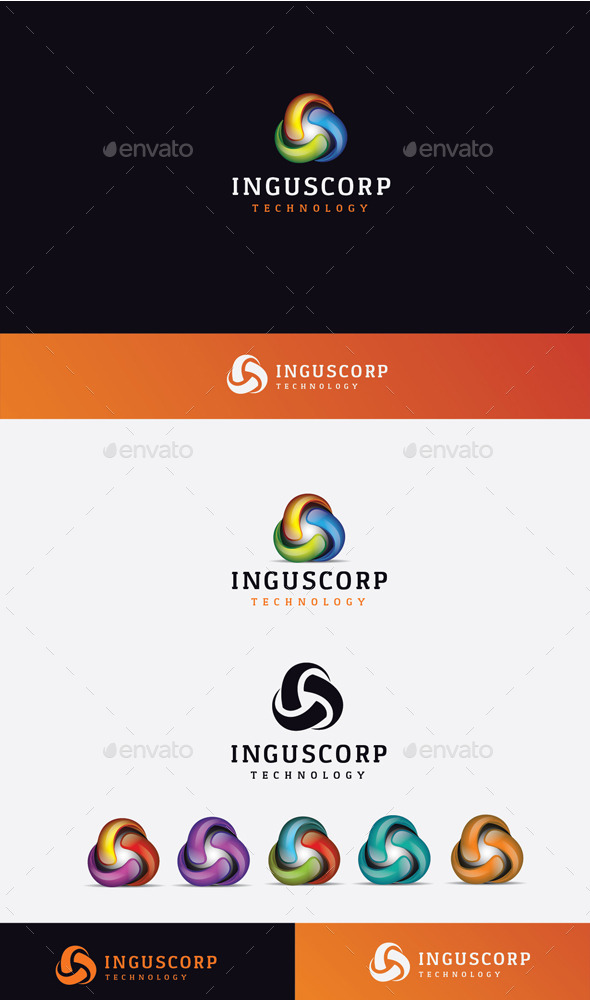 GraphicRiver 3D Ingus Logo 10448878 GraphicRiver 3D Ingus Logo 10448878