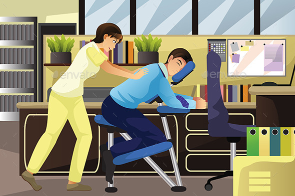 GraphicRiver Massage Therapist 10448968 GraphicRiver Massage Therapist 10448968