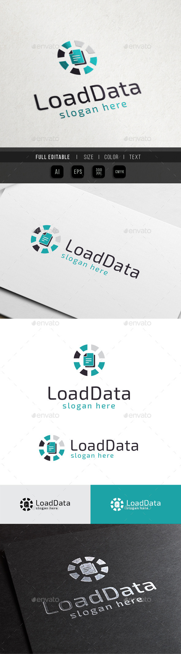GraphicRiver Database Loading Cloud Data 10451407 GraphicRiver Database Loading Cloud Data 10451407