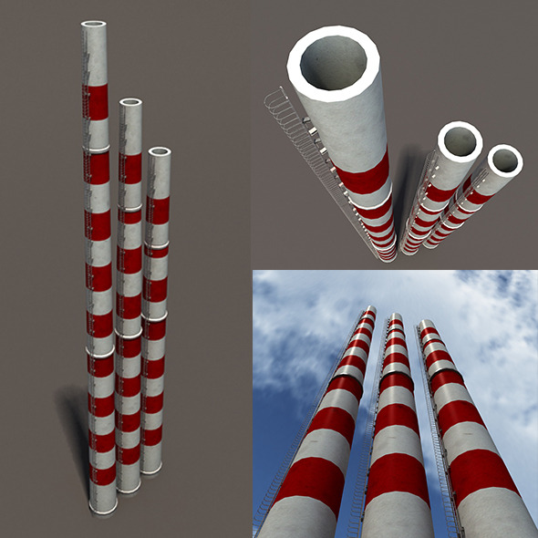3DOcean Chimney Low Poly 3D Model 10452041 3DOcean Chimney Low Poly 3D Model 10452041