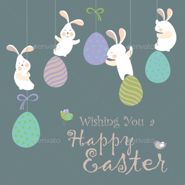 GraphicRiver Easter Bunnies 10452905 GraphicRiver Easter Bunnies 10452905