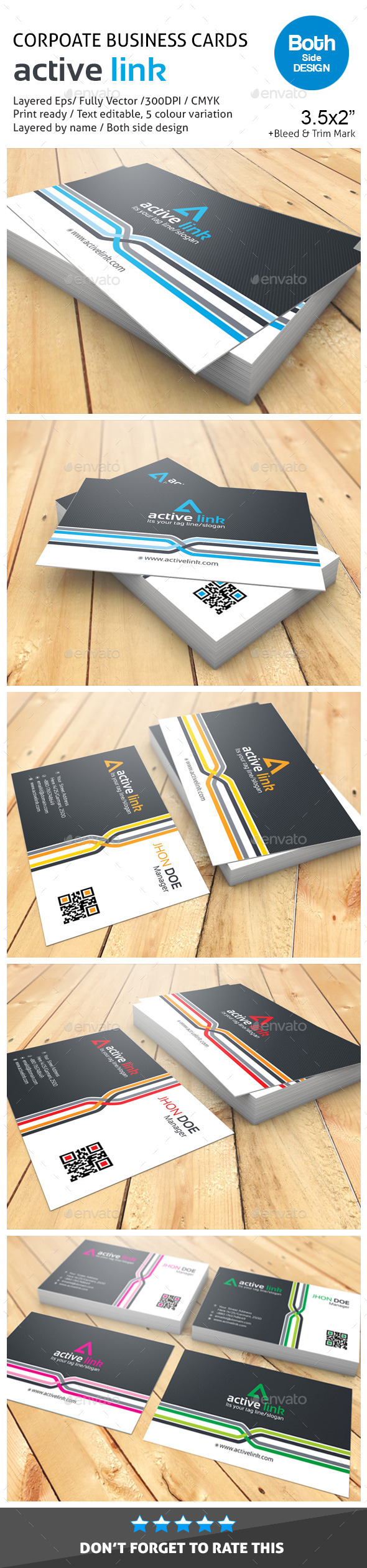 GraphicRiver active link Corporate Business Cards 10453316 GraphicRiver active link Corporate Business Cards 10453316