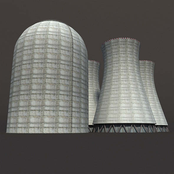 3DOcean Nuclear Chimney Low Poly 3D Model 10453840 3DOcean Nuclear Chimney Low Poly 3D Model 10453840