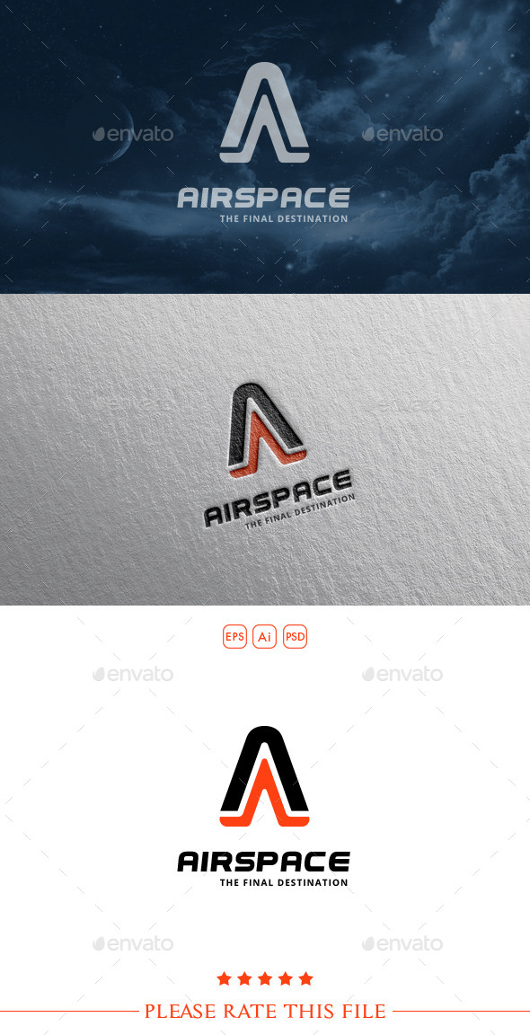 GraphicRiver A Aerospace Logo 10454706 GraphicRiver A Aerospace Logo 10454706