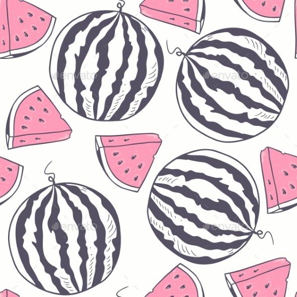 GraphicRiver Watermelon Pattern 10454827 GraphicRiver Watermelon Pattern 10454827