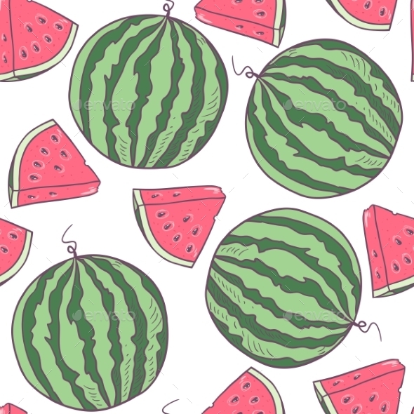 GraphicRiver Watermelon Pattern 10454836 GraphicRiver Watermelon Pattern 10454836