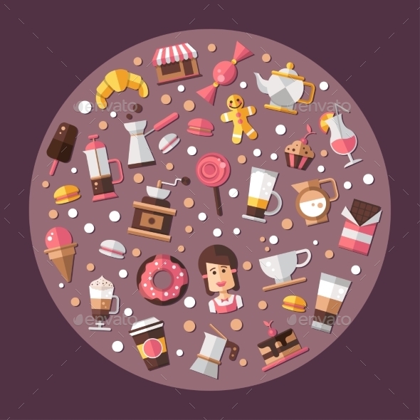 GraphicRiver Coffee Shop Background 10454941 GraphicRiver Coffee Shop Background 10454941