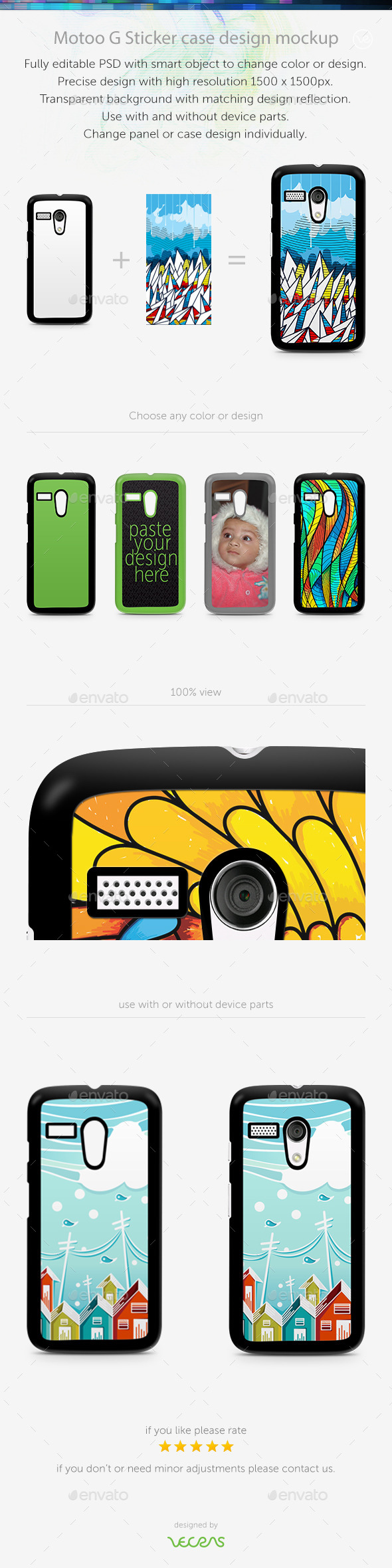 GraphicRiver Motoo G Sticker Case Design Mockup 10414001 GraphicRiver Motoo G Sticker Case Design Mockup 10414001