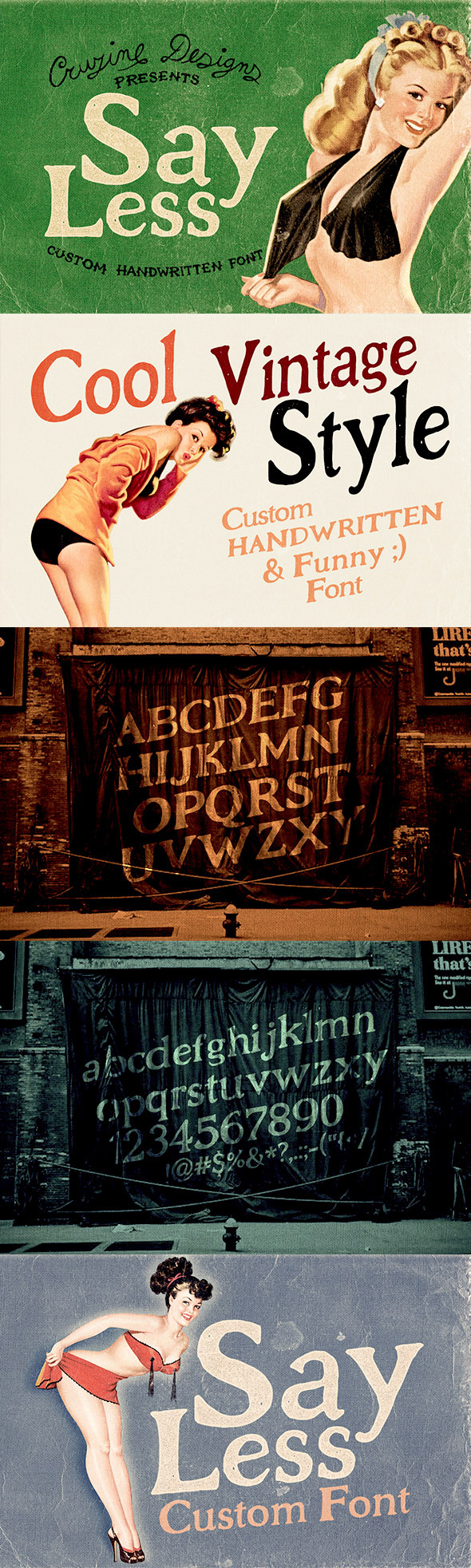 GraphicRiver Say Less Custom Font 10456242 GraphicRiver Say Less Custom Font 10456242
