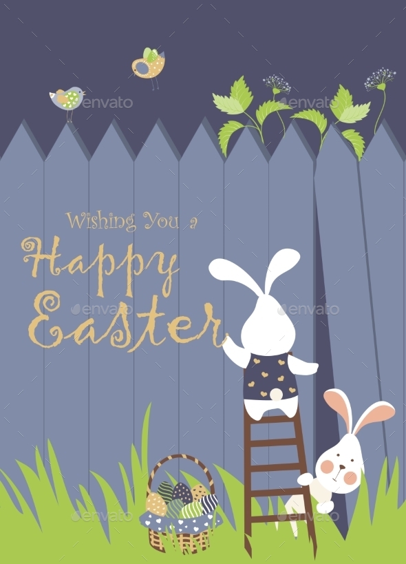 GraphicRiver Easter Background 10456595 GraphicRiver Easter Background 10456595
