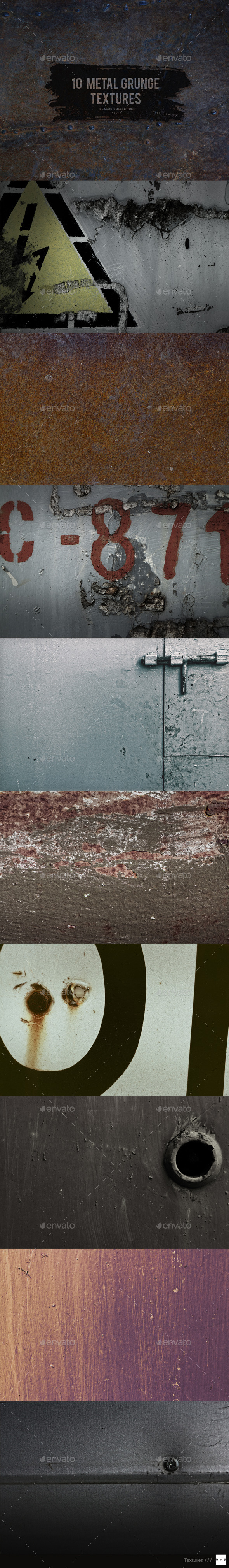 GraphicRiver 10 Metal Grunge Textures 10457319 GraphicRiver 10 Metal Grunge Textures 10457319