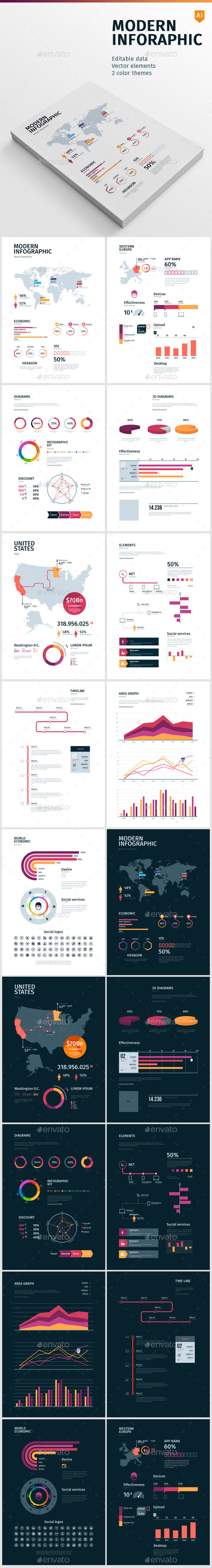 Modern Infographic (Infographics)