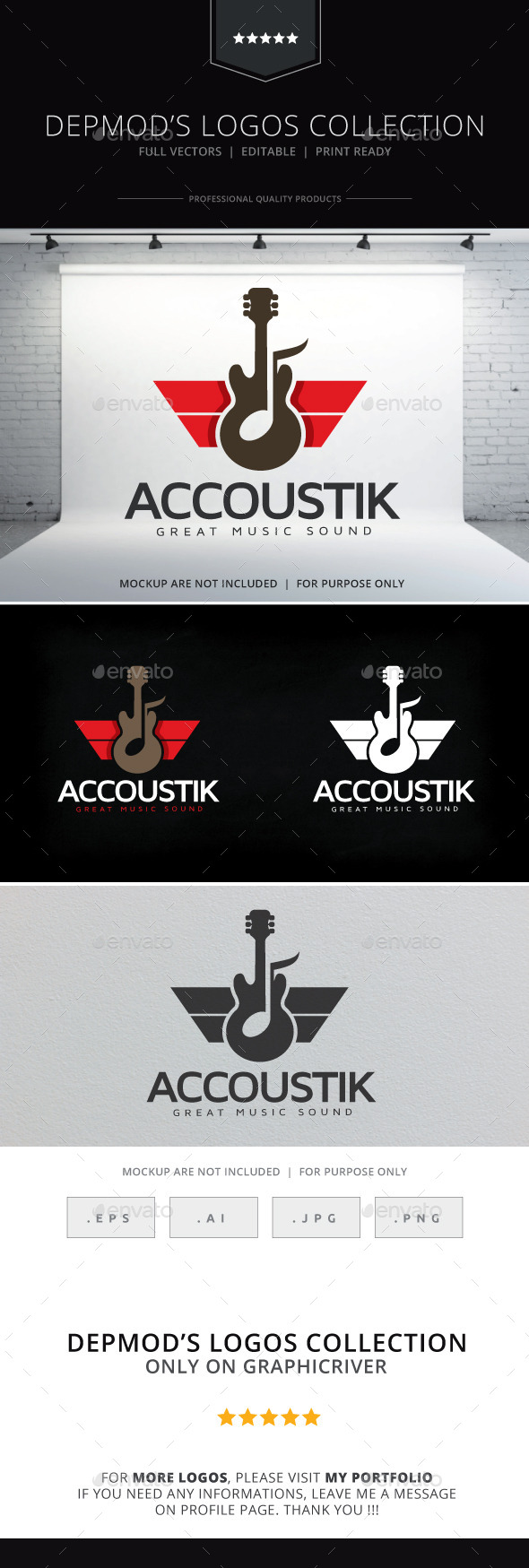 GraphicRiver Accoustik Logo 10458505 GraphicRiver Accoustik Logo 10458505
