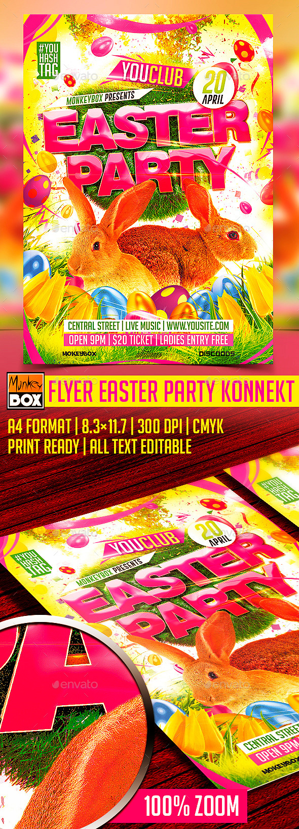 GraphicRiver Flyer Easter Party Konnekt 10458564 GraphicRiver Flyer Easter Party Konnekt 10458564