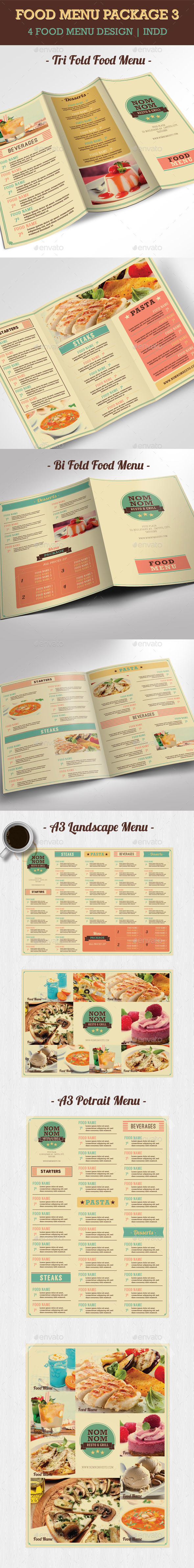 GraphicRiver Food Menu Package 3 10460268 GraphicRiver Food Menu Package 3 10460268