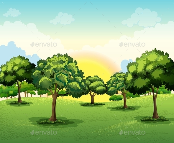GraphicRiver Tall Trees 10461489 GraphicRiver Tall Trees 10461489