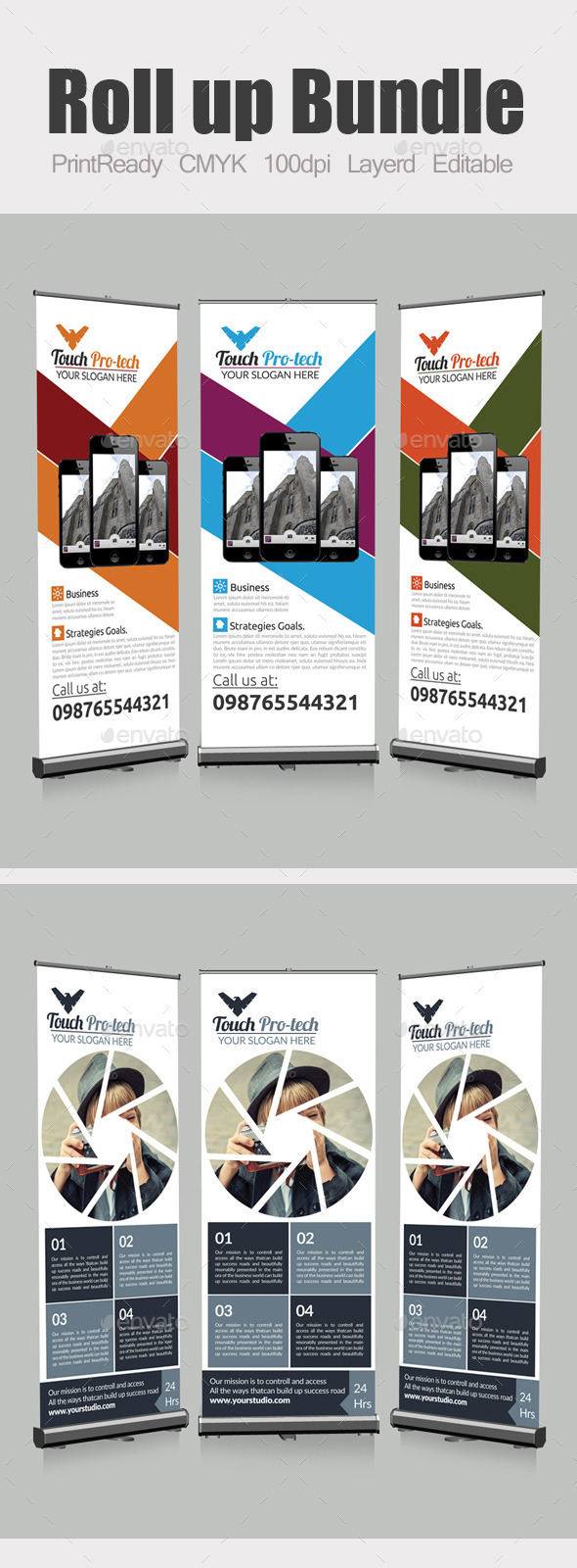 GraphicRiver Roll Up Business Banners Bundle 10463331 GraphicRiver Roll Up Business Banners Bundle 10463331
