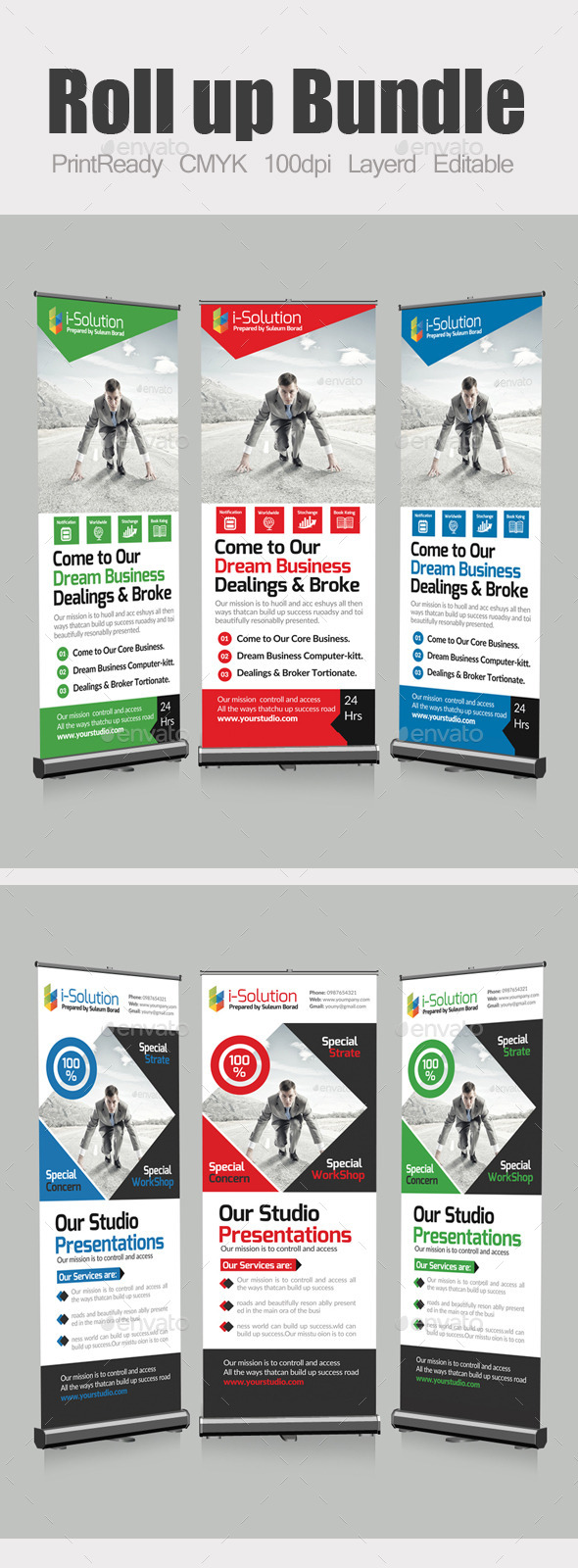 GraphicRiver Roll Up Business Banners Bundle 10463769 GraphicRiver Roll Up Business Banners Bundle 10463769