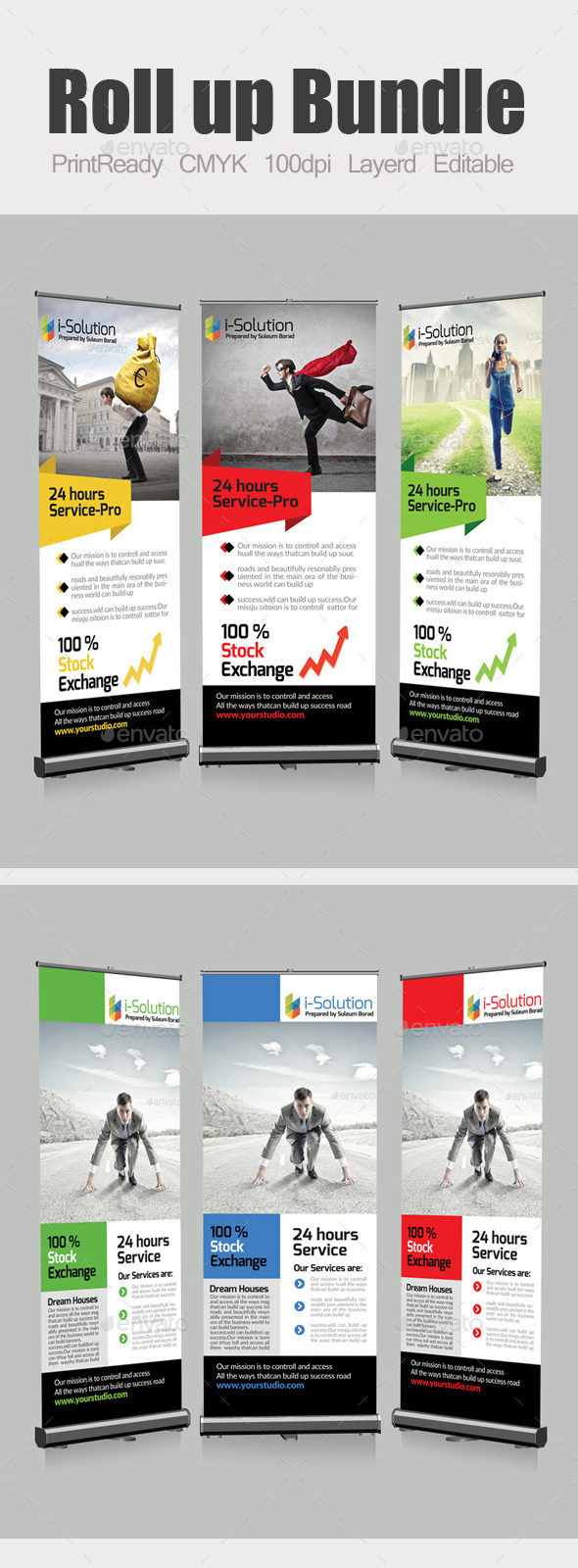 GraphicRiver Roll Up Business Banners Bundle 10463989 GraphicRiver Roll Up Business Banners Bundle 10463989