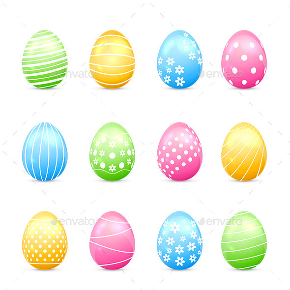 GraphicRiver Easter Eggs 10464621 GraphicRiver Easter Eggs 10464621