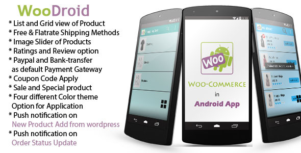 CodeCanyon WooDroid An Android app with Woocommerce Store 10465120 CodeCanyon WooDroid An Android app with Woocommerce Store 10465120