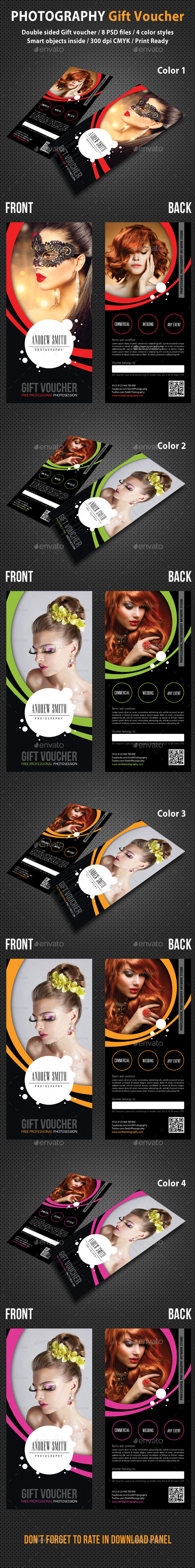 Photography Studio Gift Voucher 04 (Cards & Invites)