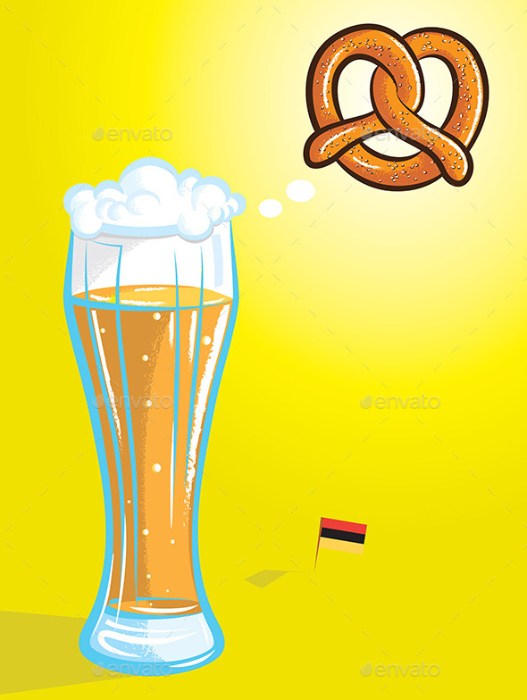 Beer and Pretzel Beer and Pretzel