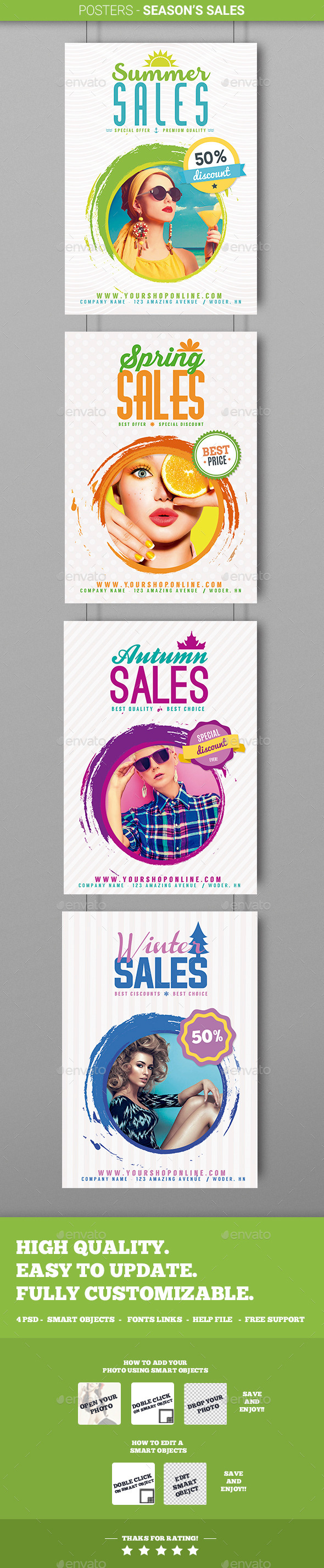 GraphicRiver Posters Season s Sales 10469161 GraphicRiver Posters Season s Sales 10469161