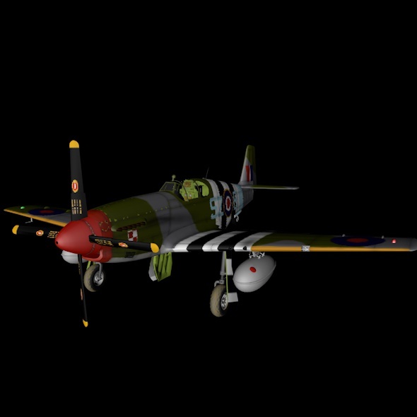 3DOcean North American P-51 Mustang 10469362 3DOcean North American P-51 Mustang 10469362