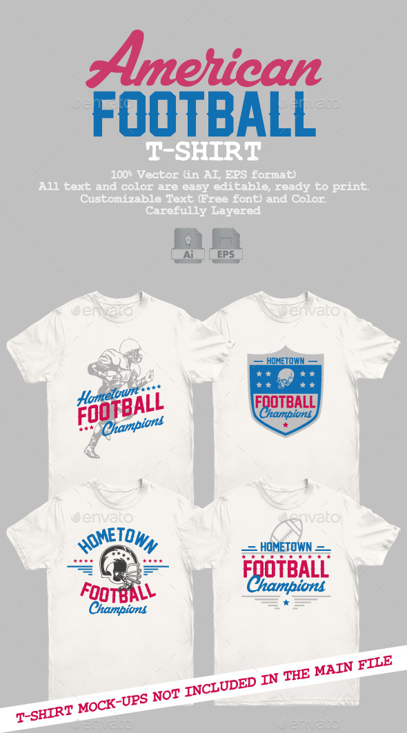 American Football T-Shirt American Football T-Shirt
