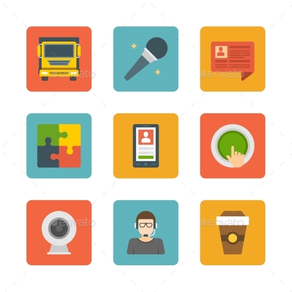 GraphicRiver Flat Design Icons 10470140 GraphicRiver Flat Design Icons 10470140
