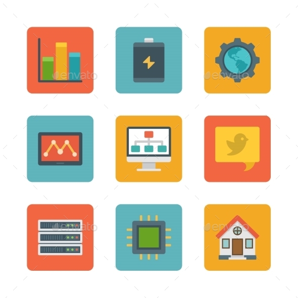 Flat Design Icons Flat Design Icons