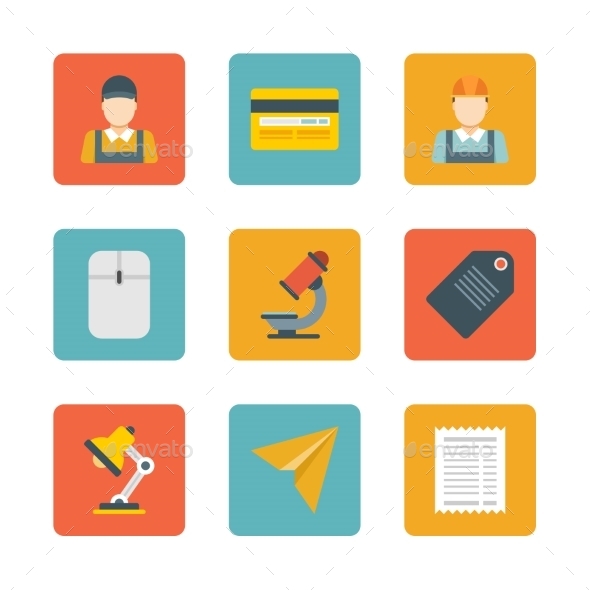 GraphicRiver Flat Design Icons 10470159 GraphicRiver Flat Design Icons 10470159