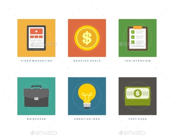GraphicRiver Business Flat Design Icon Set 10470161 GraphicRiver Business Flat Design Icon Set 10470161