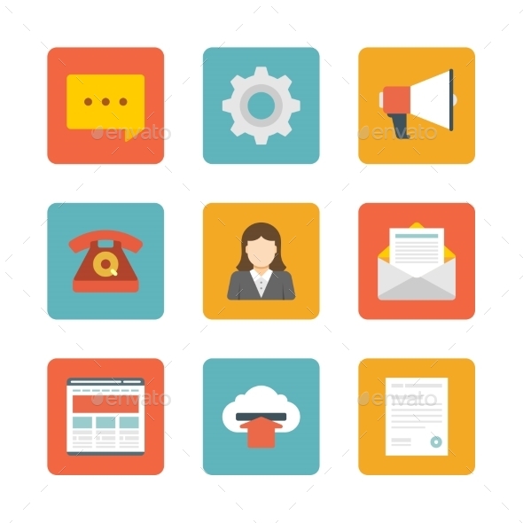 GraphicRiver Flat Design Icons 10470225 GraphicRiver Flat Design Icons 10470225