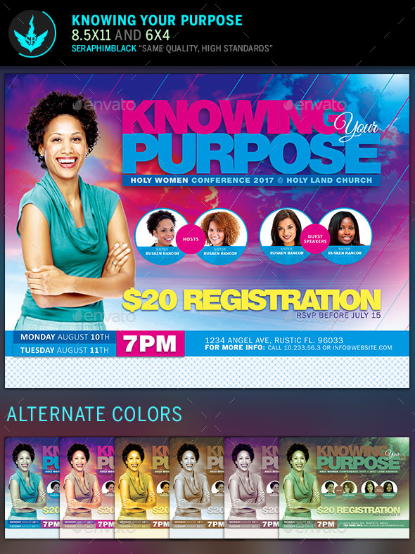 GraphicRiver Knowing Your Purpose Church Flyer Template 10470850 GraphicRiver Knowing Your Purpose Church Flyer Template 10470850