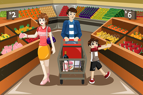 Family Shopping (Commercial / Shopping)