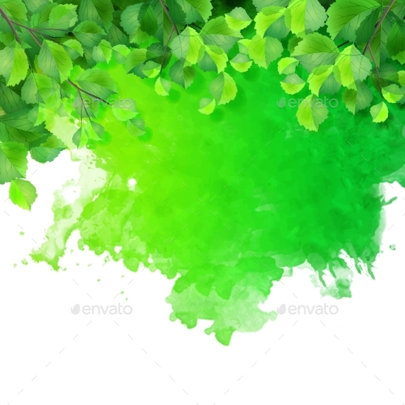 GraphicRiver Green Leaves 10473190 GraphicRiver Green Leaves 10473190