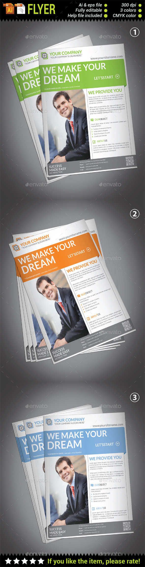 GraphicRiver Multipurpose Corporate Flyer Template 10428198 GraphicRiver Multipurpose Corporate Flyer Template 10428198