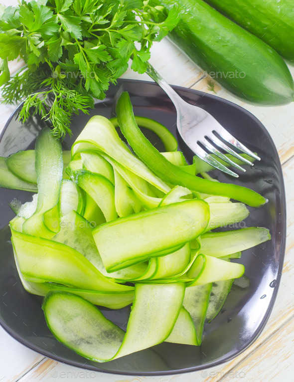 salad with cucumber (Misc) Photo Download