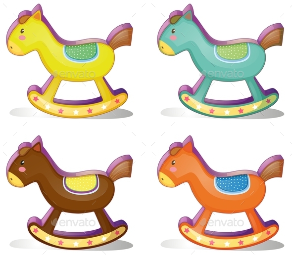GraphicRiver Rocking Horse 10474411 GraphicRiver Rocking Horse 10474411