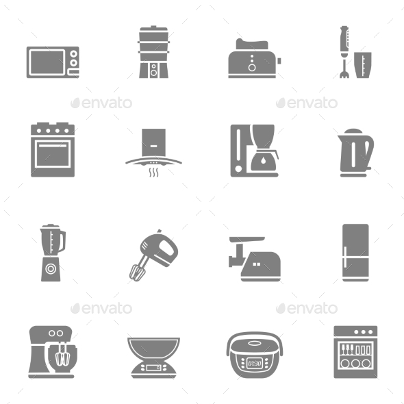 GraphicRiver Kitchen Appliances 10474901 GraphicRiver Kitchen Appliances 10474901